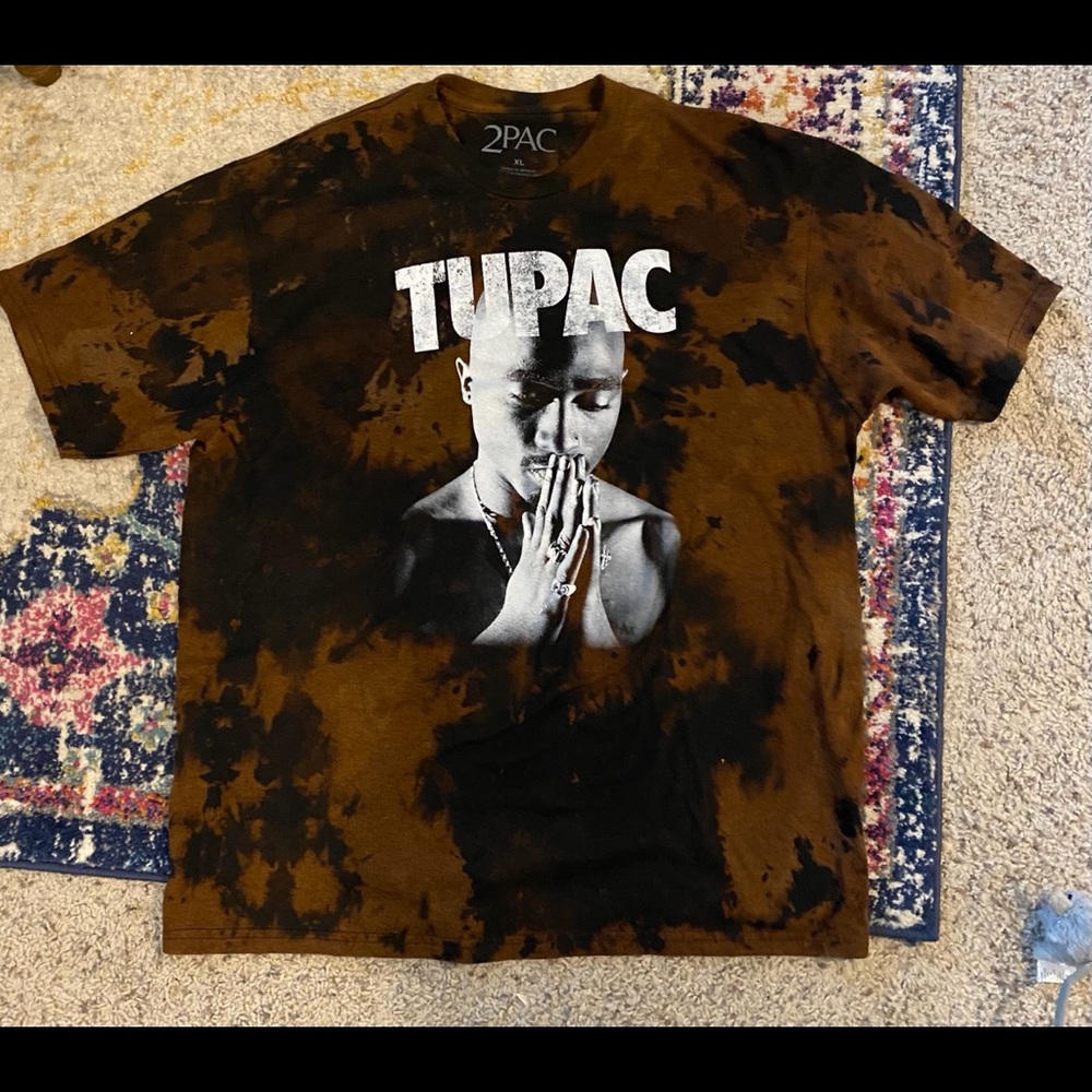 Tie Dyed Vintage Inspired Tupac Shirt